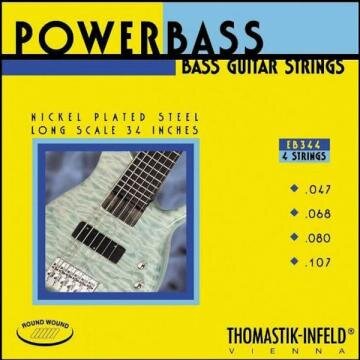 Thomastik Power Bass .047-.107 Magnecore R./ W. Hexcore Long Scale 34
