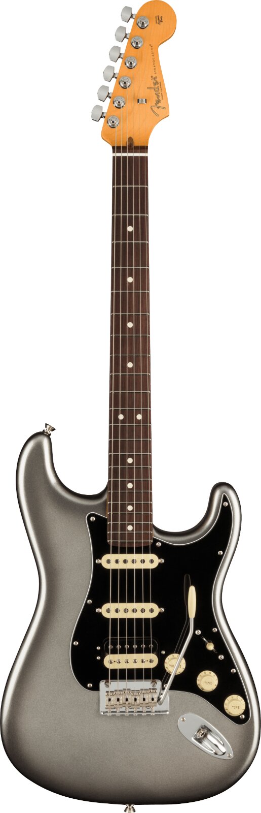 Fender American Professional II Stratocaster HSS Rosewood Fingerboard Mercury : miniature 1