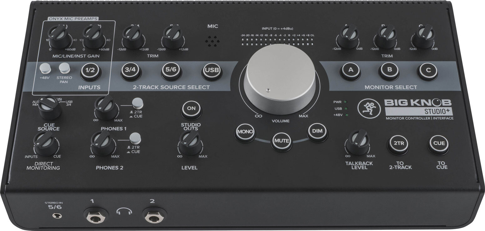 Mackie Big Knob Studio + - Monitorcontroller & Audiointerface : photo 1