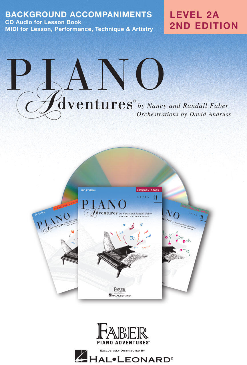 Piano Adventures Level 2A - Lesson Book CD 2nd Edition : photo 1