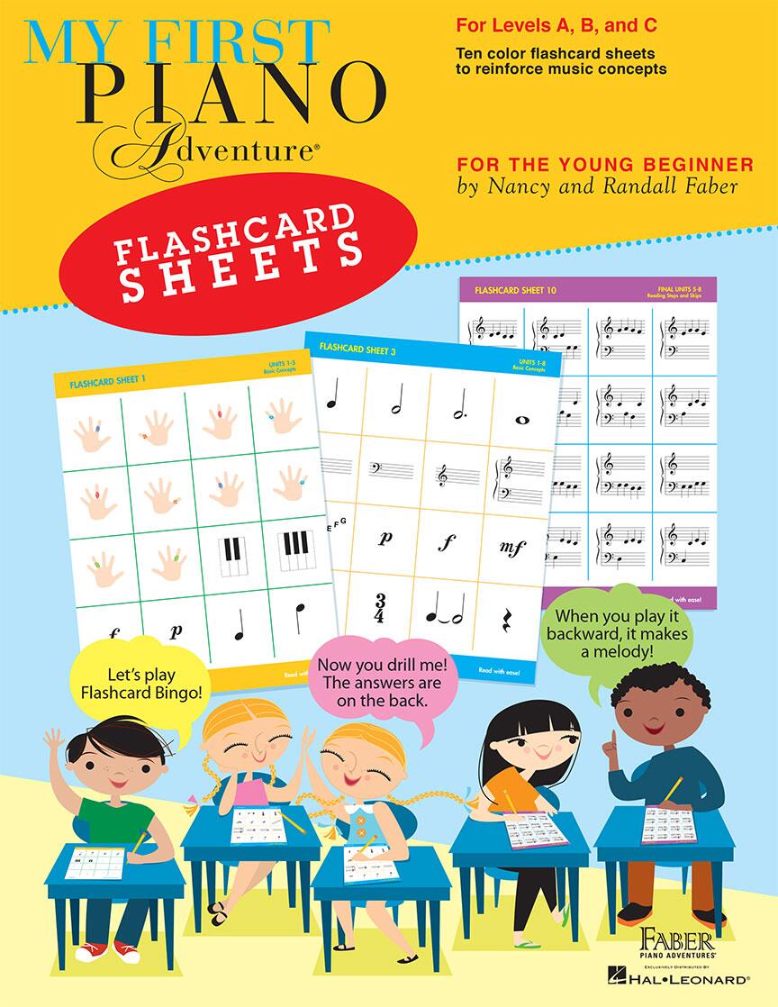 My First Piano Adventure - Flashcard Sheets For the Young Beginner : photo 1