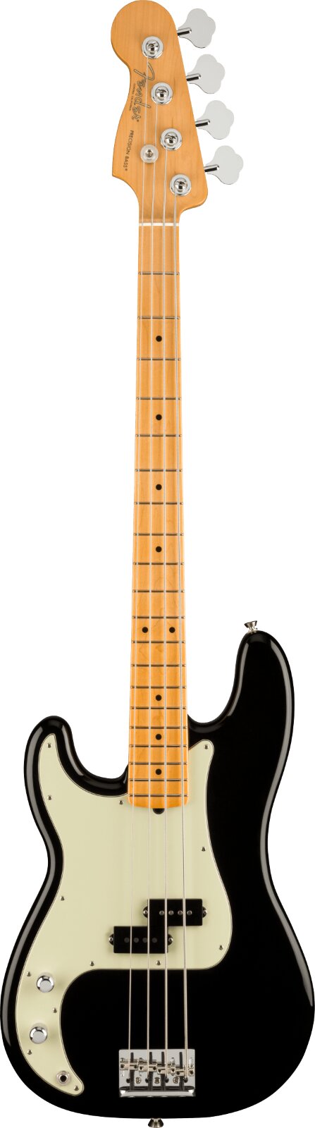 Fender American Professional II Precision Bass Left-Hand, Maple Fingerboard, Black : photo 1