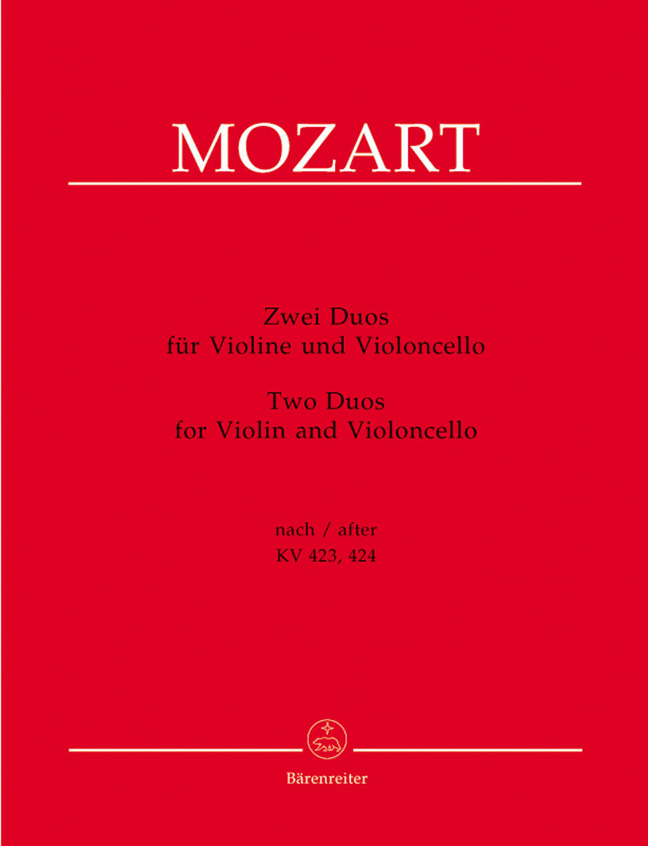Zwei Duos Für Violine Und Violoncello : photo 1