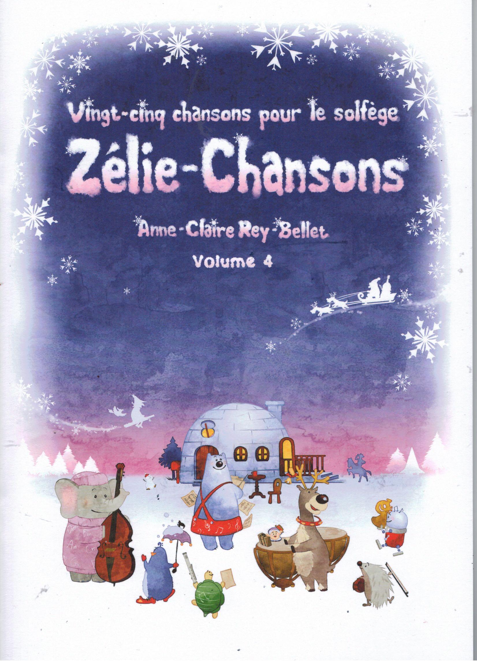 Zélie-Chansons volume 4 - recueil de partitions : photo 1
