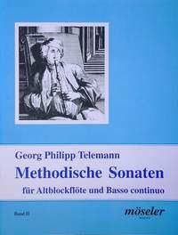 Telemann Flûte à bec alto Methodische Sonaten Band 2 : photo 1