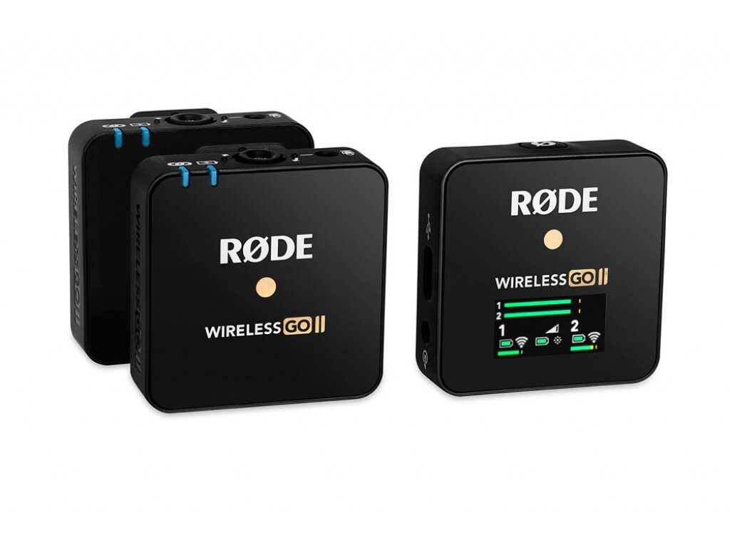 Rode Wireless GO II - Système sans fil digital - Boullard Musique