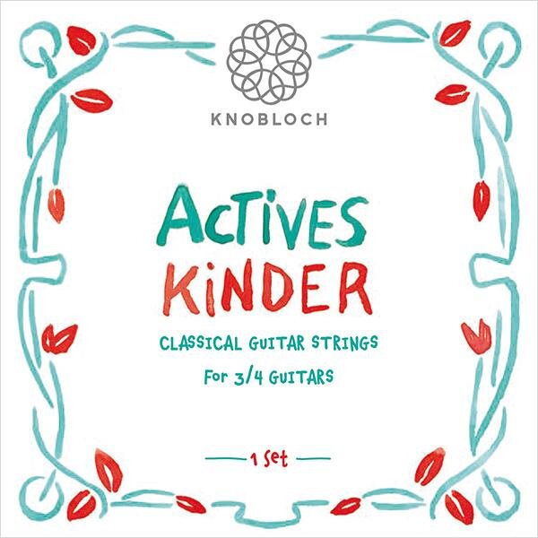 Knobloch Actives Kinder 3/4 - Set de corde pour guitare enfant : miniature 1