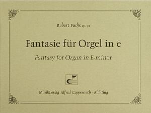 Carus Fantasie für Orgel in e : photo 1