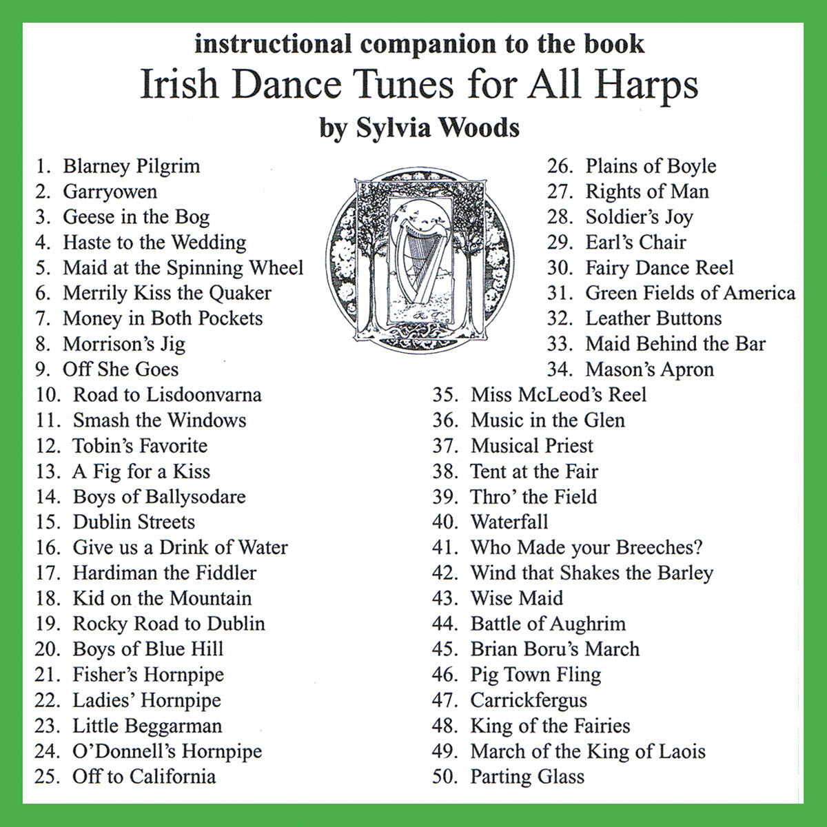 Irish Dance Tunes for All Harps Companion CD : photo 1