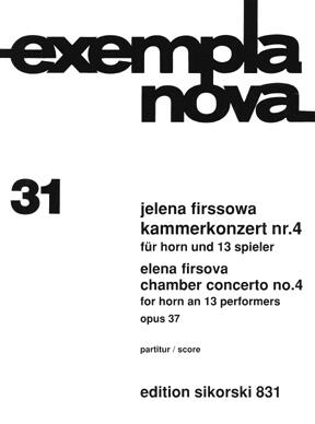 Edition Kammerkonzert Nr. 4 für Horn und 13 Spieler : photo 1