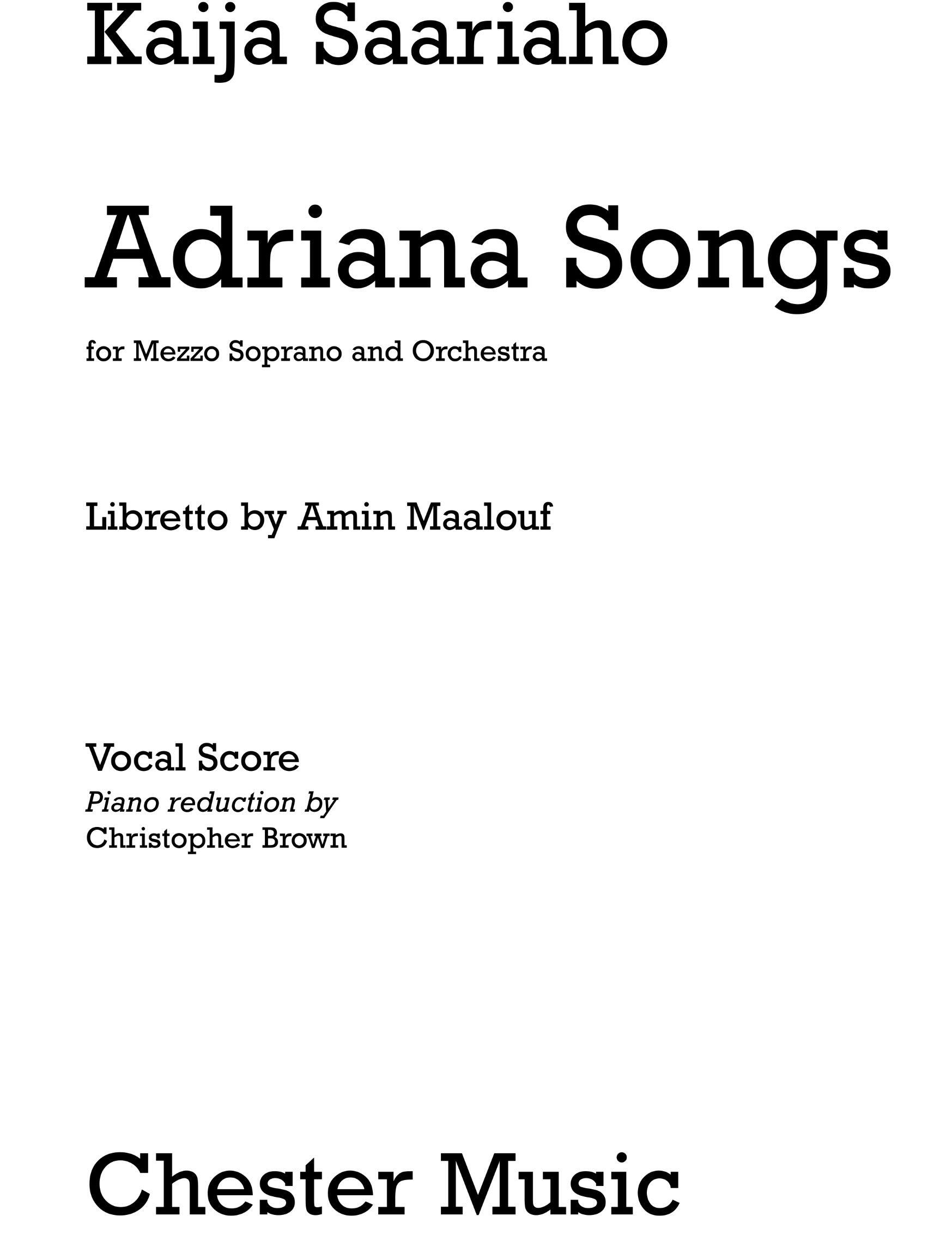 Adriana Songs : photo 1