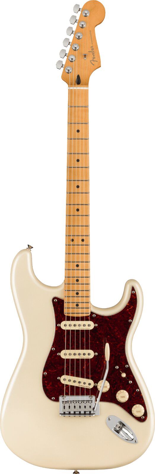 Fender Player Plus Stratocaster, Maple Fingerboard, Olympic Pearl : miniature 1