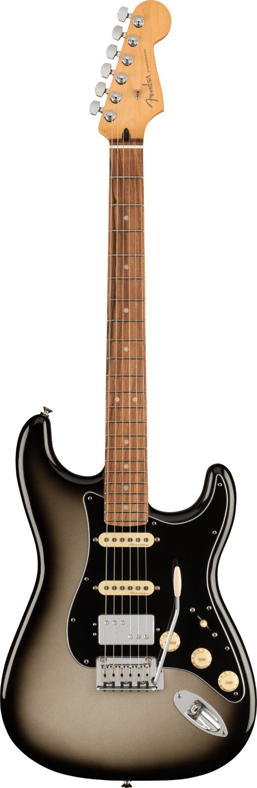 Fender Player Plus Stratocaster HSS, Pau Ferro Fingerboard, Silverburst : photo 1