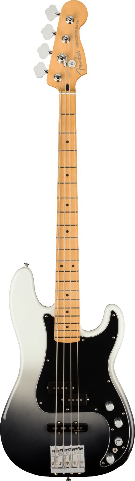 Fender Player Plus Precision Bass, Maple Fingerboard, Silver Smoke : photo 1