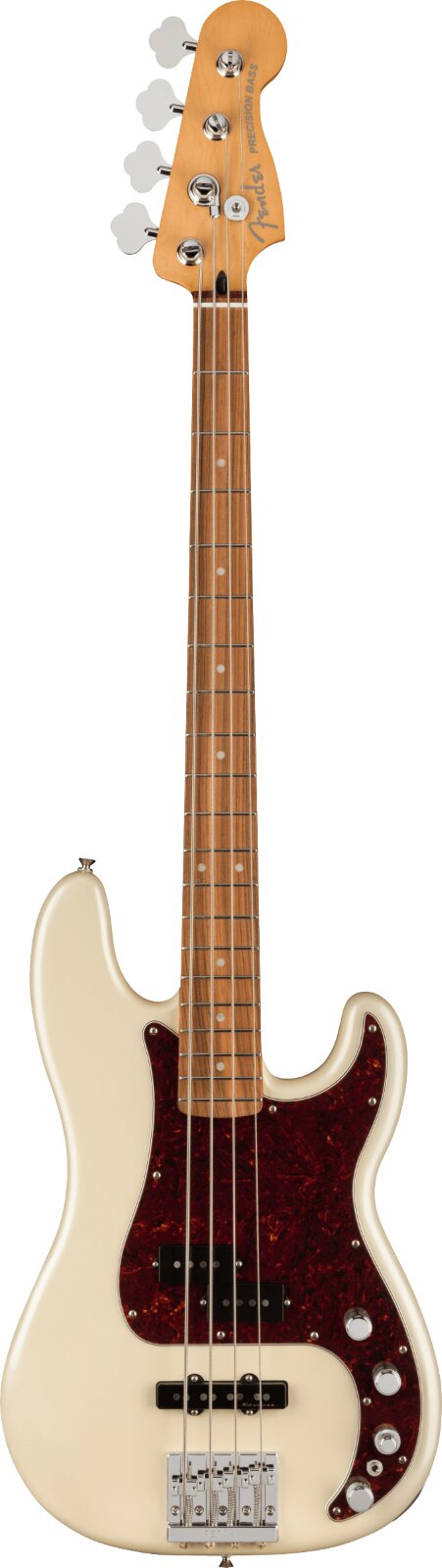 Fender Player Plus Precision Bass, Pau Ferro Fingerboard, Olympic Pearl : photo 1