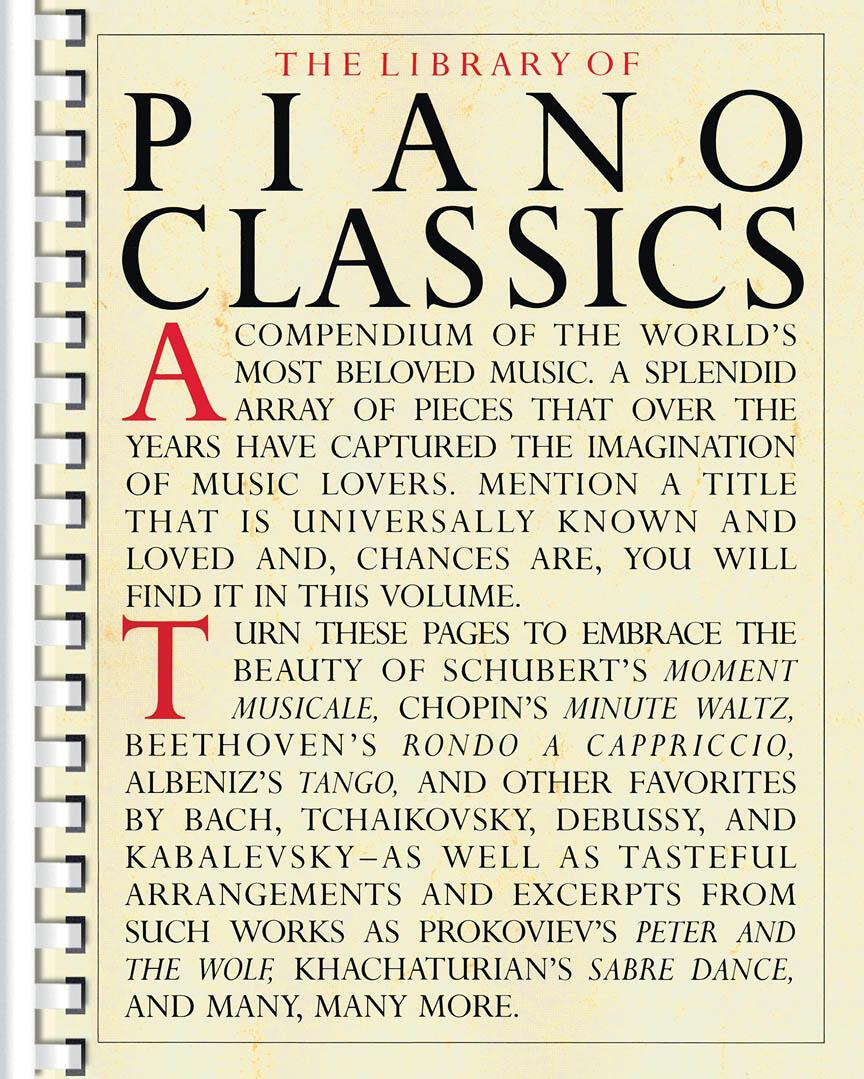 Library of Piano Classics Piano Solo : photo 1
