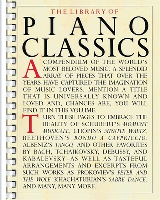 Library of Piano Classics Piano Solo