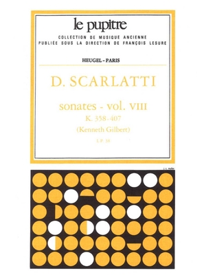 Sonates Volume 8 K.358 - K.407
