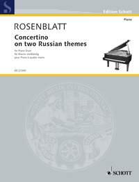 Schott Music Concertino on two Russian themes : photo 1