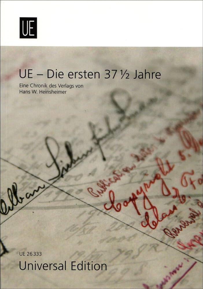 UE - Die ersten 37  Jahre UE Chronik 1901-1938 : photo 1