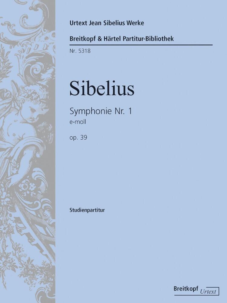 Breitkopf und Hartel Symphony No.1 In E Minor Op.39 : photo 1