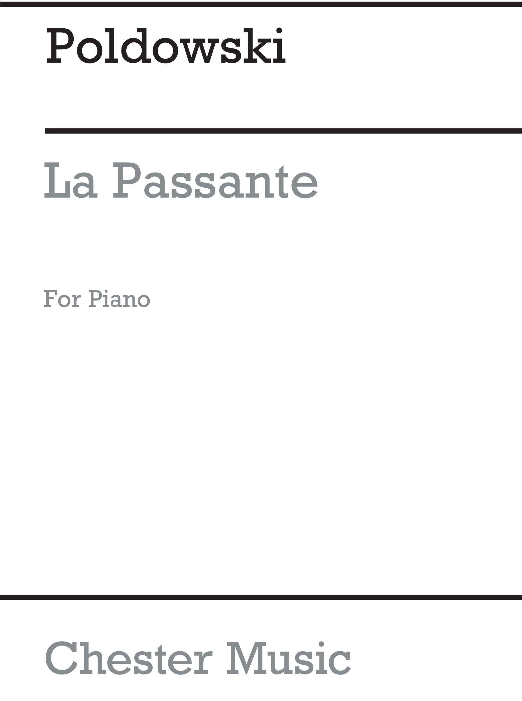 La Passante for Voice with Piano acc. : photo 1