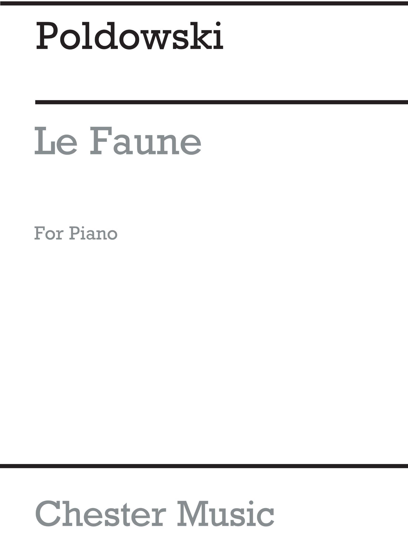 Le Faune for Voice with Piano acc. : photo 1