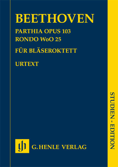 Henle Verlag Parthia Op. 103 - Rondo WoO 25 For Wind Octet : photo 1