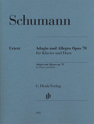 Adagio & Allegro Op. 70 Horn & Piano Adagio and Allegro op. 70 for Piano and Horn