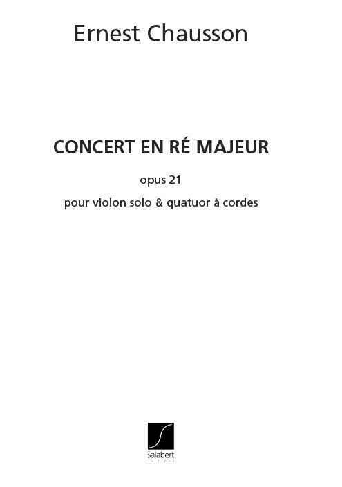Editions Concert Re Op.21 Vl-2Vl-Alto-Vlc : photo 1