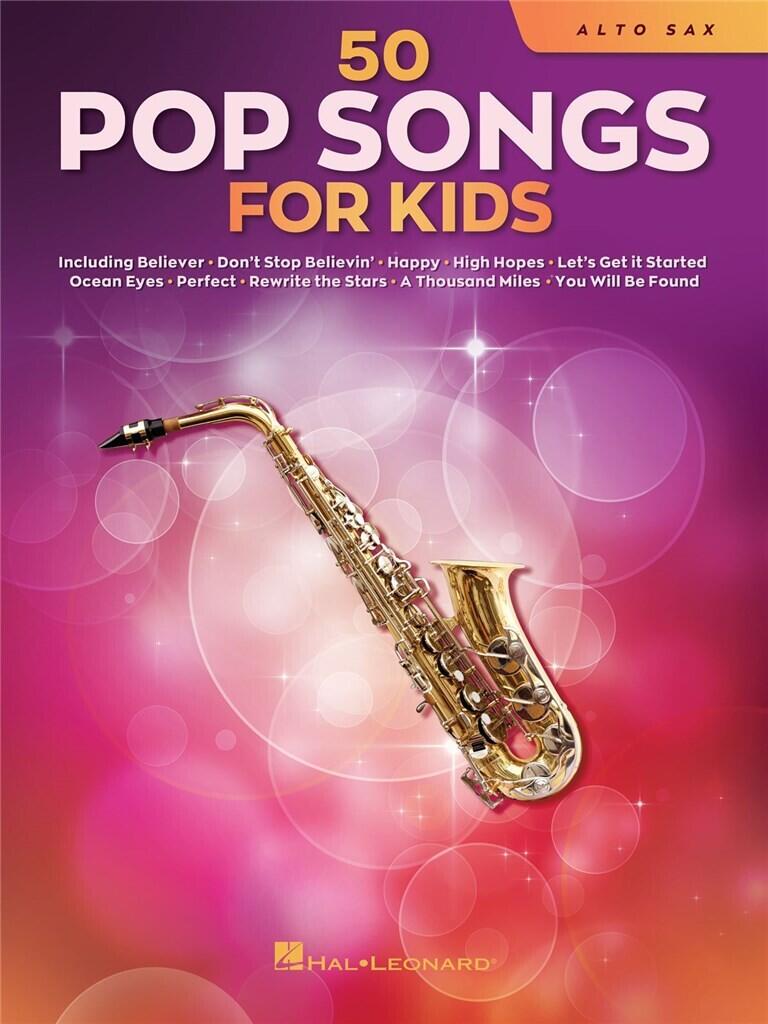 Hal Leonard 50 Pop Songs for Kids for Alto Sax : photo 1