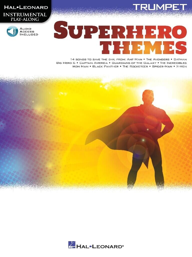 Hal Leonard Superhero Themes for Trumpet Instrumental Play-Along : photo 1