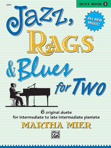Alfred Publishing Jazz, Rags & Blues for 2 Book 3 : photo 1