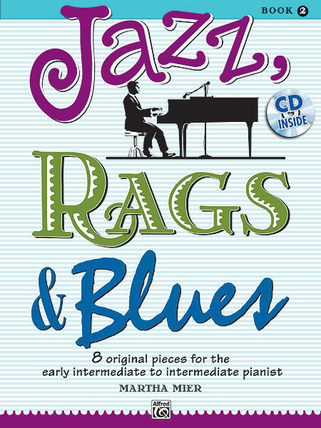 Jazz, Rags & Blues, Book 2 + CD : photo 1