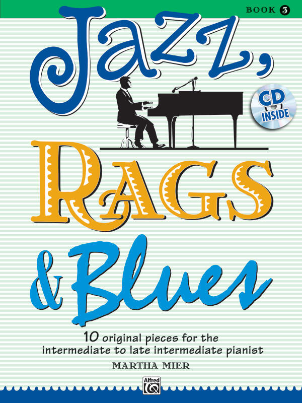 Jazz, Rags & Blues, Book 3 + CD : photo 1