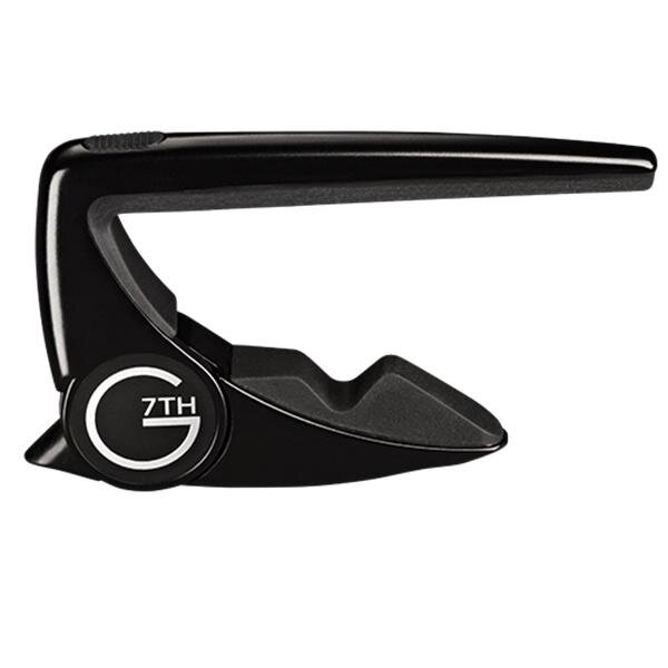 G7TH Flat Capo Performance 2 for Classical Guitar, Black : photo 1