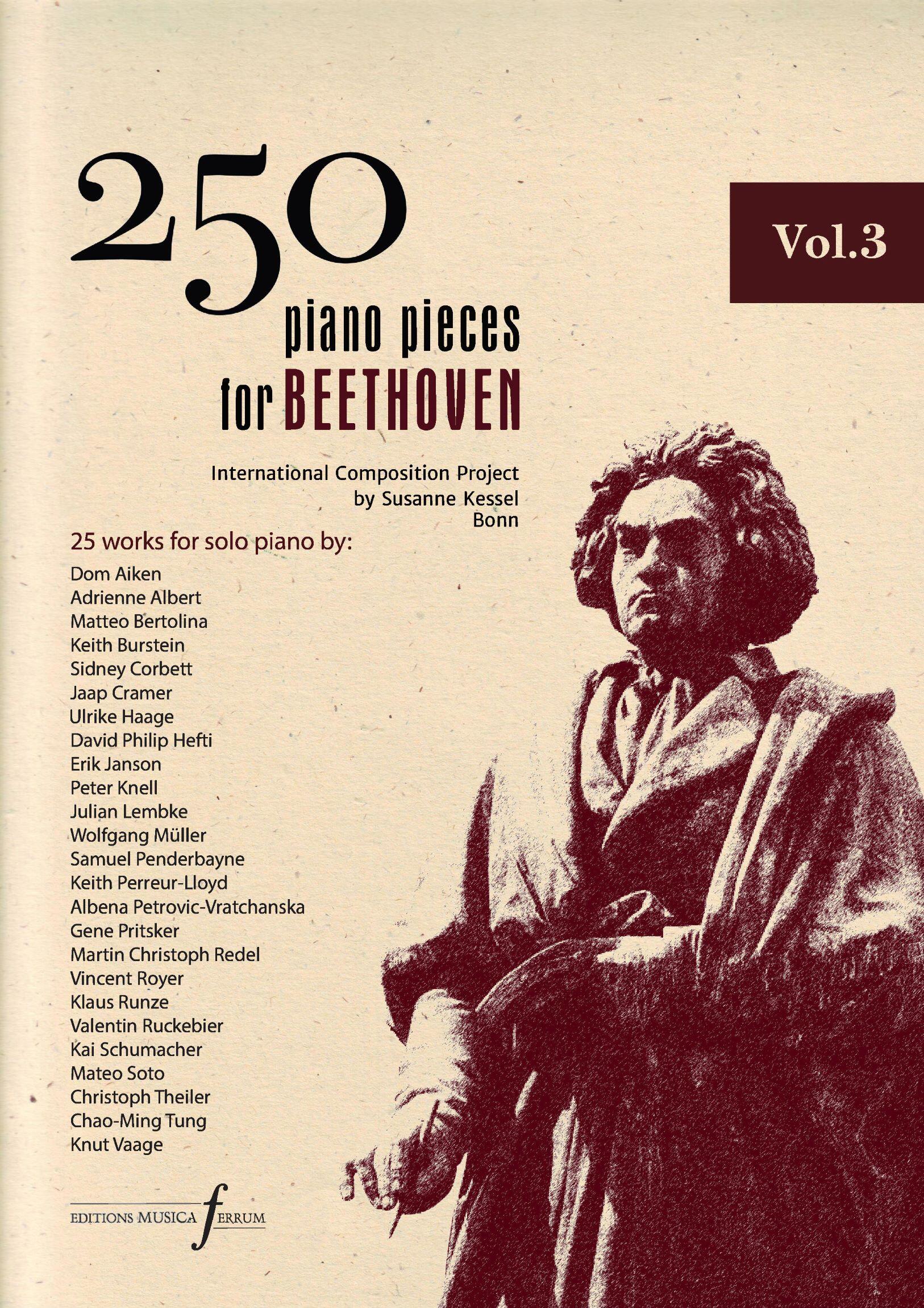 Musica Ferrum 250 Piano Pieces For Beethoven - Vol. 3 : photo 1