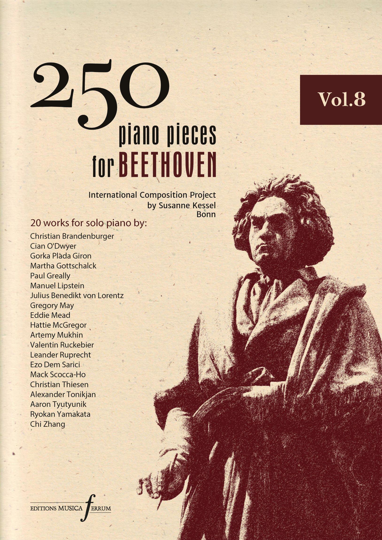 Musica Ferrum 250 Piano Pieces For Beethoven - Vol. 8 : photo 1