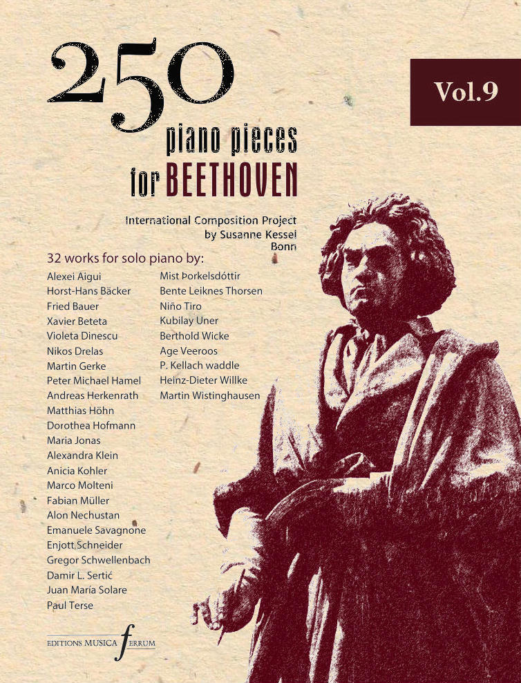 Musica Ferrum 250 Piano Pieces For Beethoven - Vol. 9 : photo 1