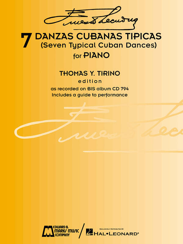 Edward B. Marks Music Company 7 Danzas Cubanas Tpicas : photo 1