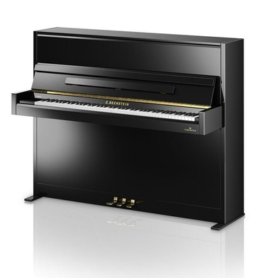 Bechstein Academy A4 Glossy black + Silencer system C. Bechstein Vario