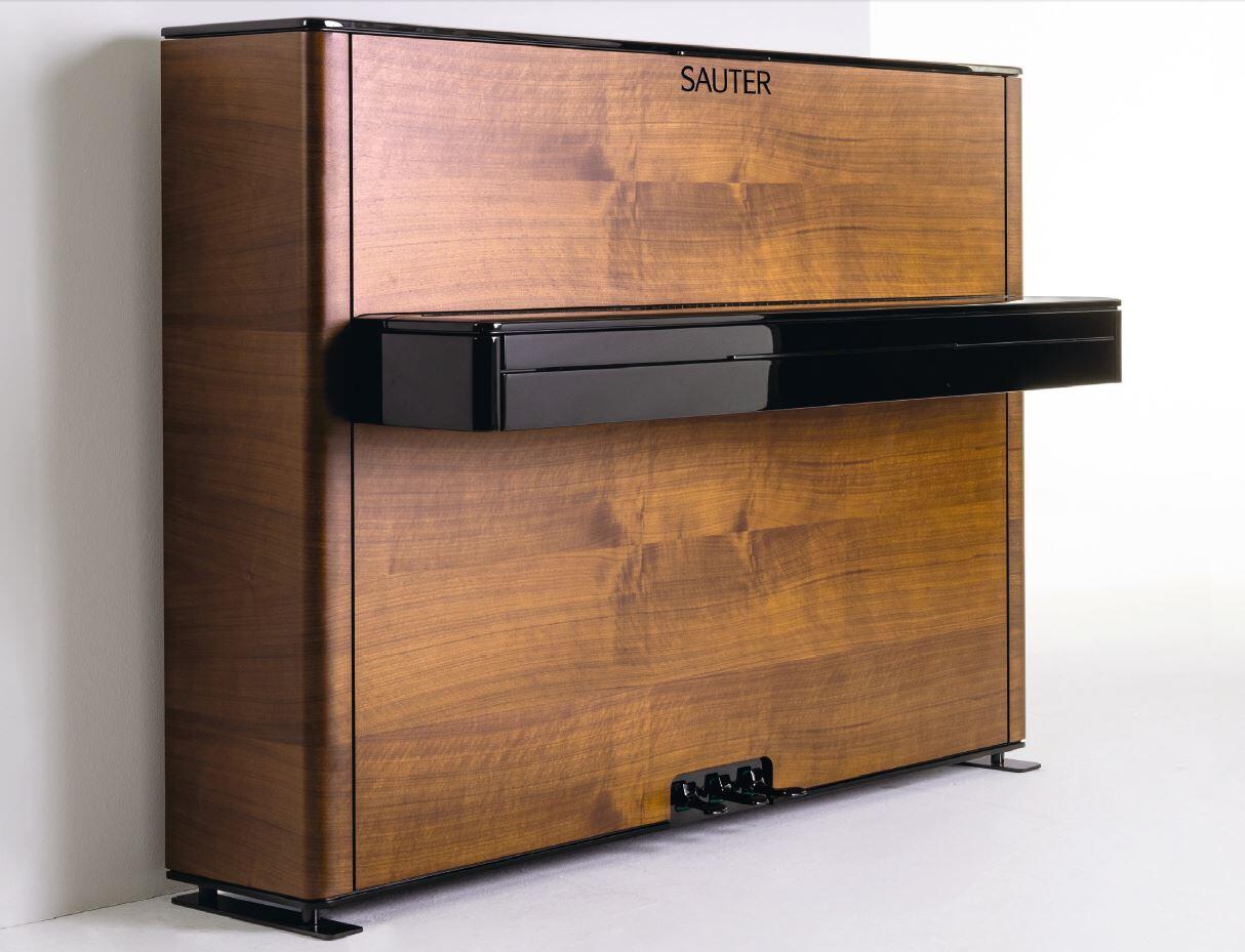 Sauter RHAPSODY Peter-Maly-Edition Satin walnut and Glossy black + Adsilent silencer system : photo 1