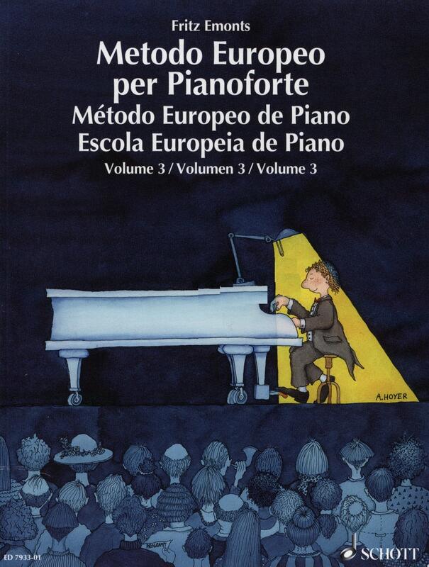 Metodo Europeo per Pianoforte 3 Italiano Spagnolo Portoghese : photo 1