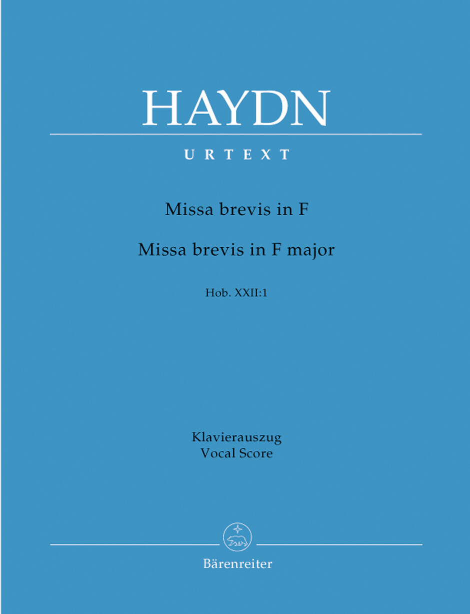 Bärenreiter Missa Brevis In F Major Hob.XXII F major : photo 1