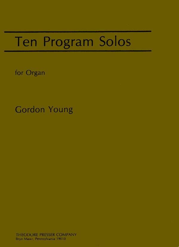 Theodore Press. Ten Program Solos For Organ : photo 1