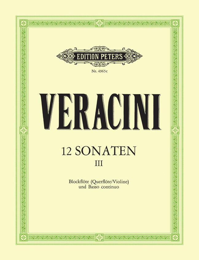 12 Sonates Op. 1 Vol. 3 : photo 1
