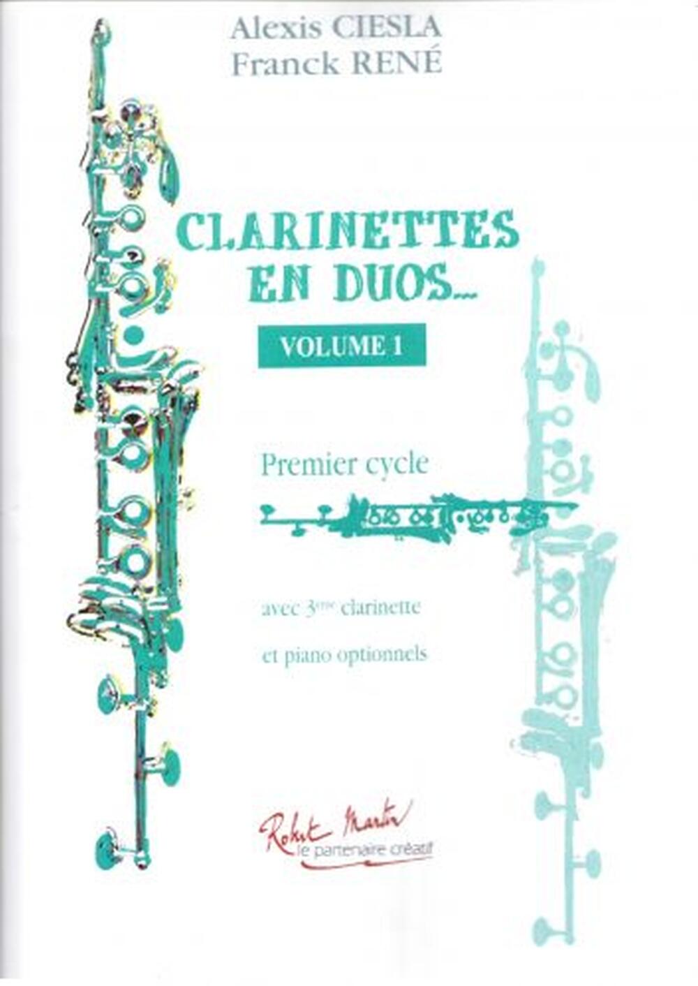 Clarinettes En Duos Vol.1 : photo 1
