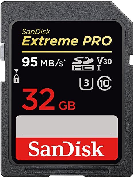 Sandisk SDHC Card 32GB Extrem Pro UHS-I V 95MB/sec : photo 1
