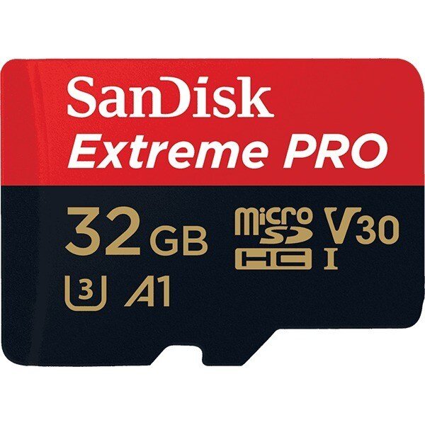 Sandisk microSDHC Card 32GB ExtremePro U3 100MB/sec : photo 1