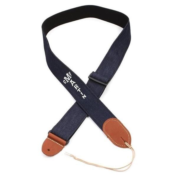 Martin & Co Eco Denim Strap, Cotton with Leather Ends : photo 1